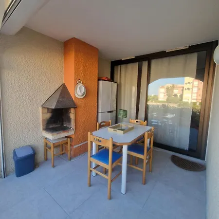 F2 Avec Terrasse Et Vue Lagune Rdc Cap Coudalere * Le Barcarès
