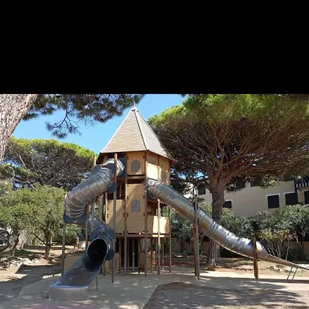 F2 Avec Terrasse Et Vue Lagune Rdc Cap Coudalere דירה *